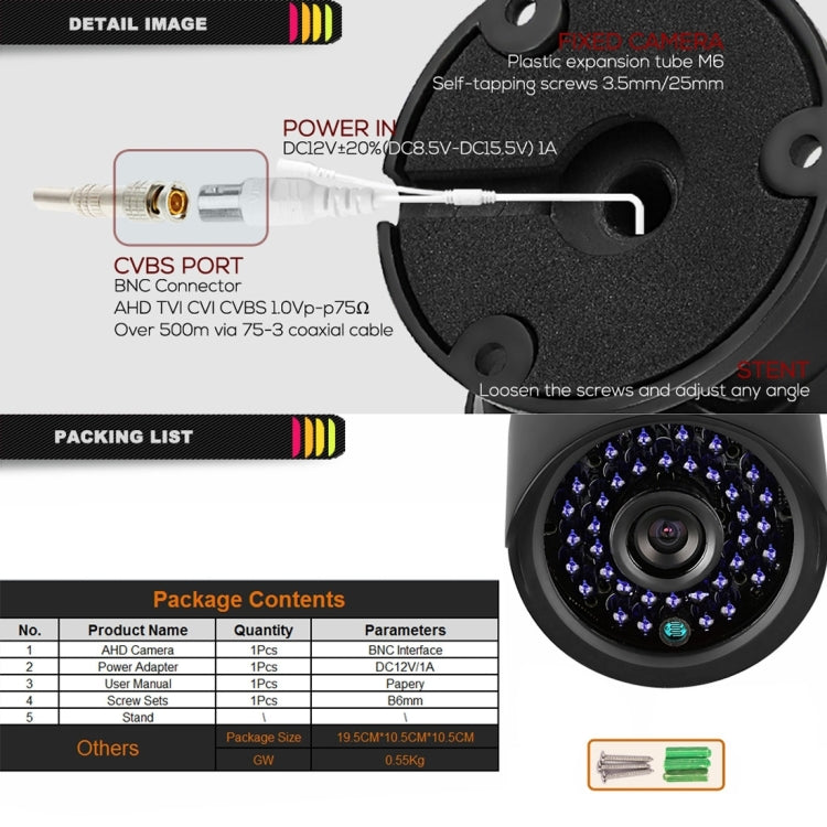 TV-635H2/A IP66 Waterproof 1920x1080P AHD Camera, 1/2.7 inch 2MP CMOS Sensor Lens, Motion Detection, 20m IR Night Vision, CE & RoHS Certificated, TV-635H2/A TV-635H2/A IP66 Waterproof 1920x1080P AHD Camera, 1/2.7 inch 2MP CMOS Sensor Lens, Motion Detection, 20m IR Night Vision, CE & RoHS Certificated, TV-635H2/A